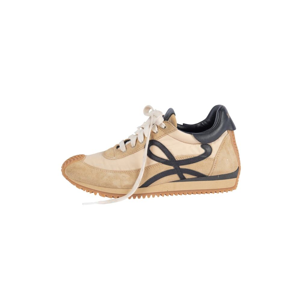 LOEWE Neutral Suede Sneakers Size 37